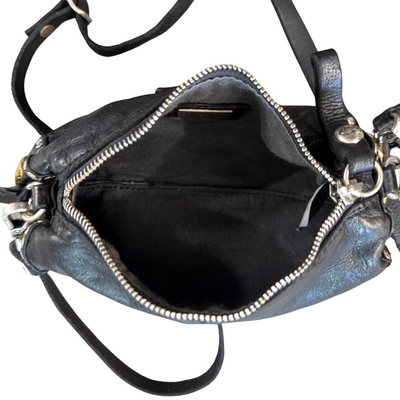 Studded Black Campomaggi Barrel Bag - Picture 4 of 4